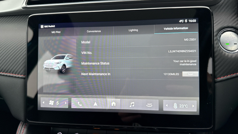 MG ZS 130kW Trophy EV 51kWh 5dr Auto Electric Hatchback